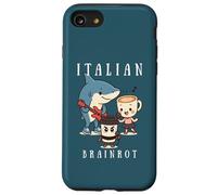 Italian Brainrot Meme Cute Character Music Band Musicien Kid Coque pour iPhone SE (2020) / 7 / 8