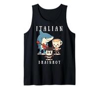 Italian Brainrot Meme Cute Character Music Band Musicien Kid Débardeur