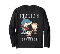 Italian Brainrot Meme Cute Character Music Band Musicien Kid Manche Longue