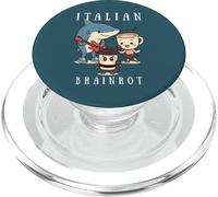 Italian Brainrot Meme Cute Character Music Band Musicien Kid PopSockets PopGrip pour MagSafe