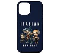 Italian Brainrot Meme Funny Character Music Band Musicien Coque pour iPhone 12 Pro Max