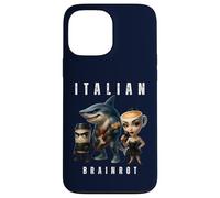 Italian Brainrot Meme Funny Character Music Band Musicien Coque pour iPhone 13 Pro Max