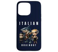 Italian Brainrot Meme Funny Character Music Band Musicien Coque pour iPhone 15 Pro Max
