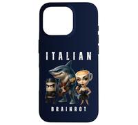 Italian Brainrot Meme Funny Character Music Band Musicien Coque pour iPhone 16 Pro