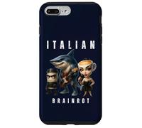 Italian Brainrot Meme Funny Character Music Band Musicien Coque pour iPhone 7 Plus/8 Plus