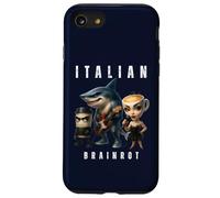 Italian Brainrot Meme Funny Character Music Band Musicien Coque pour iPhone SE (2020) / 7 / 8