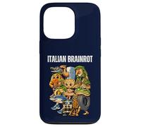 Italian Brainrot Meme Personnage Vintage Internet Humour Enfants Coque pour iPhone 13 Pro