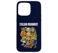 Italian Brainrot Meme Personnage Vintage Internet Humour Enfants Coque pour iPhone 15 Pro Max