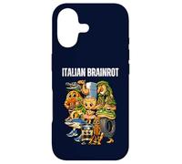 Italian Brainrot Meme Personnage Vintage Internet Humour Enfants Coque pour iPhone 17