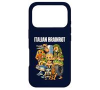 Italian Brainrot Meme Personnage Vintage Internet Humour Enfants Coque pour iPhone 17 Pro