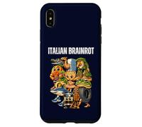 Italian Brainrot Meme Personnage Vintage Internet Humour Enfants Coque pour iPhone XS Max