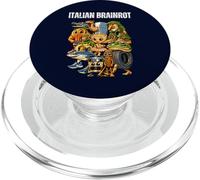 Italian Brainrot Meme Personnage Vintage Internet Humour Enfants PopSockets PopGrip pour MagSafe