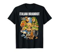 Italian Brainrot Meme Personnage Vintage Internet Humour Enfants T-Shirt