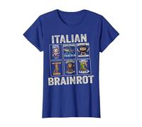 Italian Brainrot T-Shirt, Femme, Bleu Royal, M
