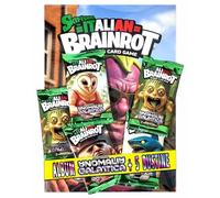 Italian Brainrot Trading Card Game Series Gamma + 5 sachets avec 7 cartes à collectionner, édition italienne