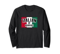 Italian By Marriage, In-Law Marriage Gag Humour Graphic Manche Longue