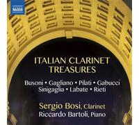 Bonnard / Bosi / Bartoli – Italian Clarinet Treasures – CD – NAXOS