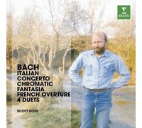 Italian concerto Chromatic fantasia French overture 4 duets CD