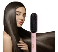 Italian Design - Brosse Lissante Proliss & Silk - 6 Niveaux de Température Réglables - Lisser et Boucler - Échauffement Rapide - Arêt Automatique Intelligent - Câble de 1,8 M Pivotant à 360 Degrés