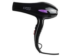 ITALIAN DESIGN Sèche-cheveux 2 200 W Ion Elite Noir mat Unique