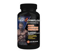 Italian Elite Testo Complex 120 Gélules - Formule avec Maca 8000 mg, Tribulus, Fenugrec, Zinc, Arginine, Taurine, Ashwagandha, Vitamines et Minéraux
