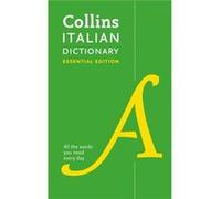Italian Essential Dictionary by Collins Dictionaries Inconnu (Auteur)