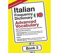 Italian Frequency Dictionary - Advanced Vocabulary