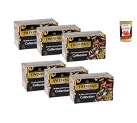 Italian Gourmet Assortiment Thé Noir Aromatisé Collection 6 x 20 Sachets de 2 g - Sélection Thés Noirs Parfumés Fruits Épices Infusion Chaude - + Italian Gourmet Polpa Tomates Italiennes 400 g