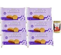 Italian Gourmet Bauli Buondì Classique - 6 x 198 g - Brioches Moelleuses au Levain Naturel - Petit-Déjeuner Italien Traditionnel - Gâteaux Individuels Emballés - Sans Colorants + Italian Gourmet polpa