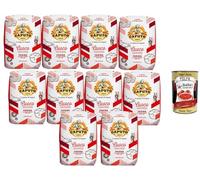 Italian Gourmet Bundle 10 x 1 kg farine type 00 pour pizza et pâte levée + Italian Gourmet Polpa, farine de blé tendre type 00, longue levée, idéale pour pizza, pain, focaccia et pâte maison