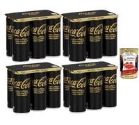 Italian Gourmet Bundle 24 x Cola Zero Sans Caféine 33 cl + Italian Gourmet Polpa, Boisson Gazeuse Sans Sucres et Sans Caféine, Lot 24 Canettes, Soft Drink Prêt à Boire pour Repas, Fêtes et Réserve
