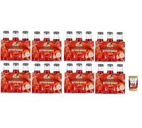 Italian Gourmet Bundle 48 x 100 ml Bitter Rouge Apéritif Sans Alcool + Italian Gourmet Polpa, 8 Packs de 6 Bouteilles, Boisson Rouge Gazeuse Saveur Amère et Agrumes