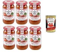 Italian Gourmet Bundle 6 x Sauce Ragù à la Saucisse 190 g + Italian Gourmet Polpa, Sauce Tomate à la Saucisse, Viande 100% Italienne, Tomate Italienne, Sauce pour Pâtes, Ragù Italien Prêt à l’Emploi