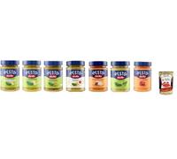 Italian Gourmet Bundle Assortiment Pesto Italien 7 x 190 g Sauces Prêtes à l’Emploi Basilic Genovese Roquette Calabrais Pistache Citron Ricotta Noix Format Économique + Italian Gourmet Polpa