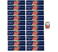Italian Gourmet Bundle Barilla, Lot 20x500 g Spaghettini N°3 Style Italien - Pâtes Sèches de Blé Dur, Spaghetti Fins, Cuisson Rapide Al Dente, Idéal Sauce Tomate, Pesto, Aglio + Italian Gourmet Polpa