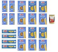 Italian Gourmet bundle Barilla Pâtes Sans Gluten 20x400 g Assortiment Maïs & Riz, Pâtes Italiennes Séches, Spaghetti Penne Fusilli Tortiglioni Ditalini, Idéal Cuisine Italienne + Italian Gourmet polpa