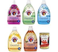 Italian Gourmet Bundle Chanteclair i Concentrati Ammorbidente 5 x 1000 ml - Assortiment Parfums Longue Durée, Adoucissant Concentré 50 Lavages, Linge Doux & Parfumé + Italian Gourmet Polpa