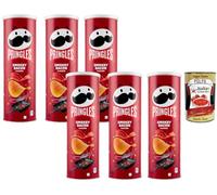 Italian Gourmet Bundle Chips Goût Smoky Bacon 6 x 175 g Snack Apéritif Croustillant Saveur Bacon Fumé Format Tube Grand Lot Pour Apéro Soirées + Italian Gourmet Polpa