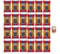 Italian Gourmet Bundle Divella Rigatoni N°17 24 x 500 g - Pâtes italiennes de semoule de blé dur, format stock famille, cuisson al dente, idéales sauces tomate, ragù, gratins + Italian Gourmet Polpa