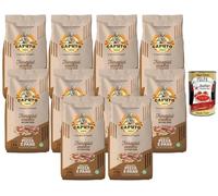 Italian Gourmet Bundle Farine sans gluten pour pizza et pain 10 x 1 kg + Italian Gourmet Polpa 400 g, préparation sans gluten pour pâte à pizza, pain et recettes salées, fabriqué en Italie