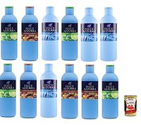 Italian Gourmet Bundle Felce Azzurra Gel douche Mix 12 x 650 ml | Classico, bergamote, jasmin, ambre, argan, stock familial, douche de soin en Italie, Italian Gourmet pulpa