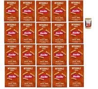 Italian Gourmet Bundle Fusilli Intégrale 20 x 500 g + Italian Gourmet Polpa, Pâtes Complètes de Blé Dur, Source de Fibres, Mouture Grain Entier, Cuisson 11 Minutes, Pâtes Italiennes pour Quotidiens