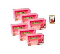 Italian Gourmet Bundle Infusion Framboise Grenade 6 x 20 Sachets 2 g - 120 Infusettes (240 g) - Sensations + Italian Gourmet Polpa 400 g