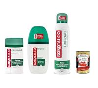 Italian Gourmet Bundle Kit de test original Extra Asciutto + Polpa Italian Gourmet Polpa, déodorant en spray 125 ml + déodorant en vaporisateur 75 ml + déodorant en stick de 40 ml, protection 48 h, 0