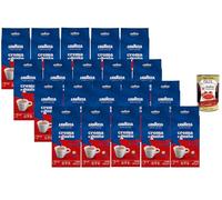 Italian Gourmet Bundle - Lavazza Crema e Gusto Classico café moulu 20 x 250 g (5 kg), intensité 7/10, idéal moka espresso filtre, goût riche & crémeux, pour café noir & latte + Italian Gourmet Polpa