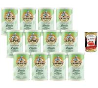 Italian Gourmet Bundle levure sèche active italienne 12 x 100 g, levure de boulanger à haute activité pour pizza pain focaccia et pâtes levées, longue fermentation + Italian Gourmet polpa