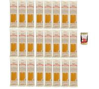 Italian Gourmet Bundle Linguine N°13 24 x 500 g, pâtes italiennes de semoule de blé dur, pasta lunga tréfilée au bronze, pâtes pour recettes italiennes, lot familial 12 kg + Italian Gourmet polpa