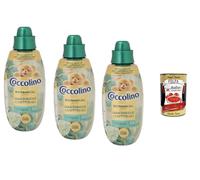 Italian Gourmet Bundle Lot d'adoucissant concentré Botanical 3 x 750 ml + pulpe italienne Gourmet gratuite - Adoucissant concentré parfumé, 50 lavages par bouteille, linge frais, soin