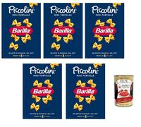 4X Barilla I Piccolini Mini Papillons N.64 Pâtes de Semoule de Blé Dur 4x500g