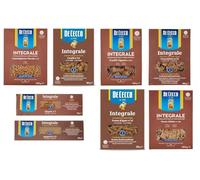 Italian Gourmet Bundle Pâtes Complètes Italiennes Assorties 8 x 500 g, Sélection De Cecco Integrale, Penne Rigate, Fusilli, Linguine, Orecchiette, Conchigliette, Pasta Mista + Italian Gourmet Polpa